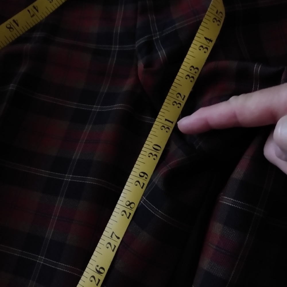 Plaid pants